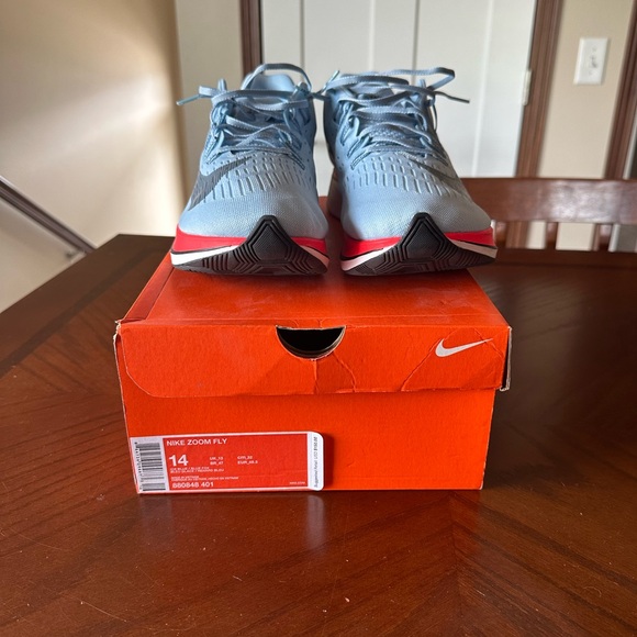 Nike Zoom Fly “Ice Blue” Men’s Size 14 - Picture 3 of 7